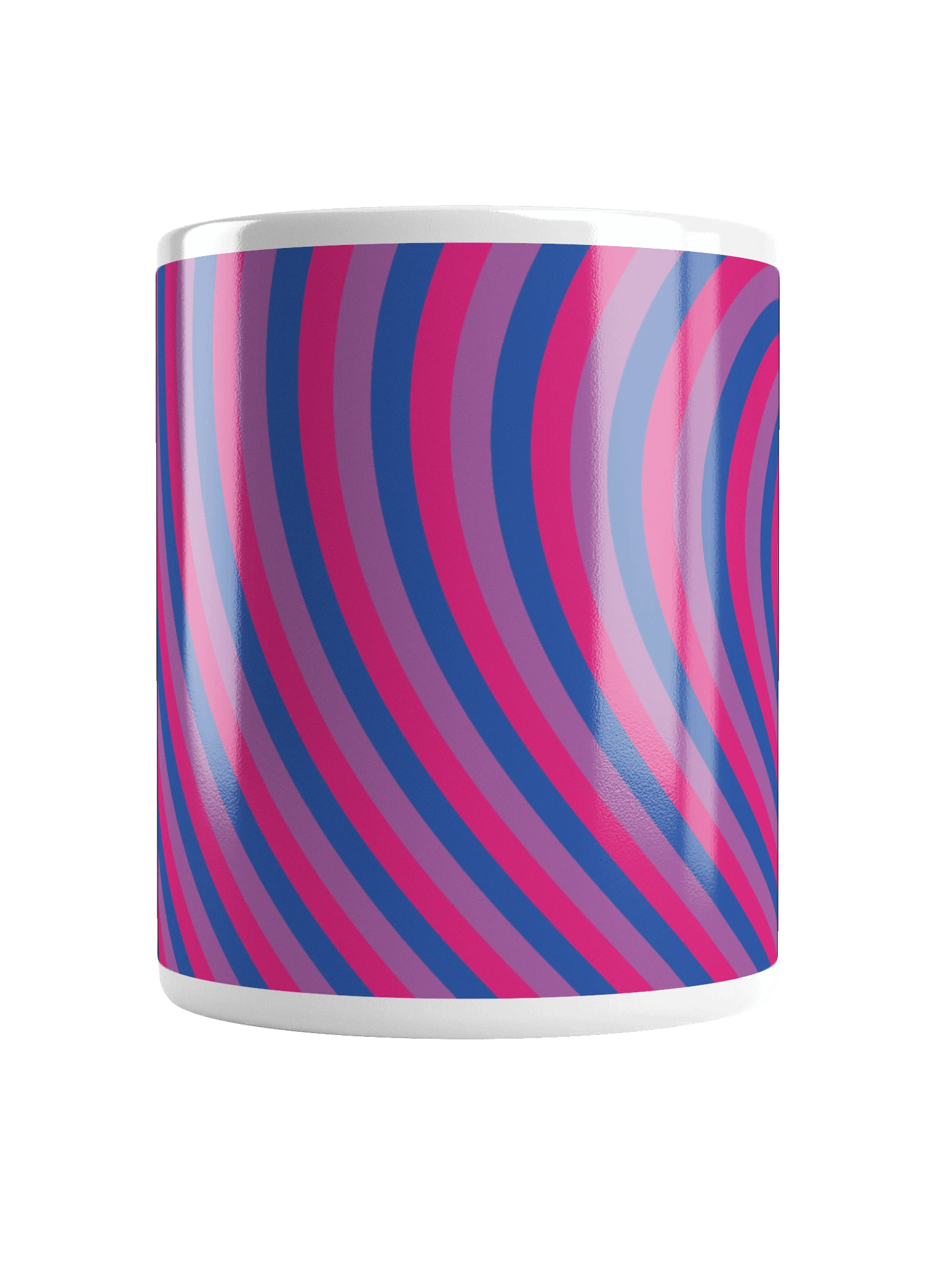 Bisexual Pride Hearts Mug (Left-handed) product image (6)