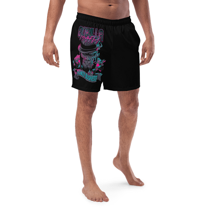 Men's Gorilla Gangster Swim Trunks product image (1)