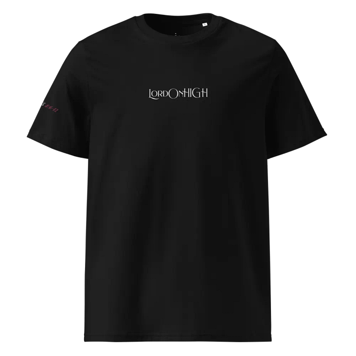 The Lord On HIGH | NEW CHAPTER | UNISEX TEE | Pink product image (1)