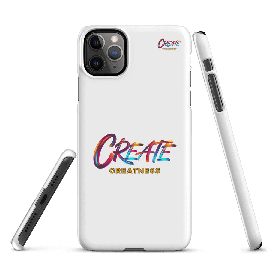 Create Greatness iPhone® Snap Case product image (5)