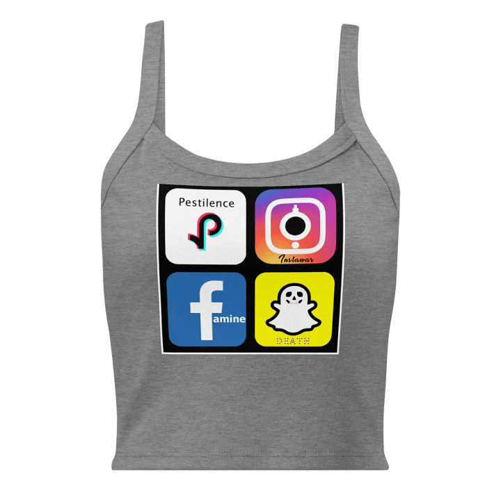 4 apps of the Apocalypse Crop Tank product image (1)
