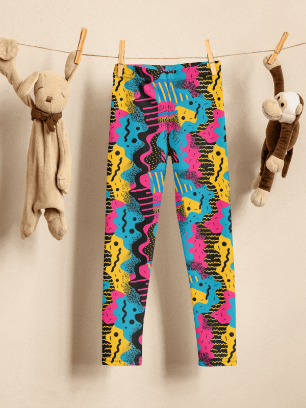 90s Abstract Alyssah JumpActive Leggings product image (2)