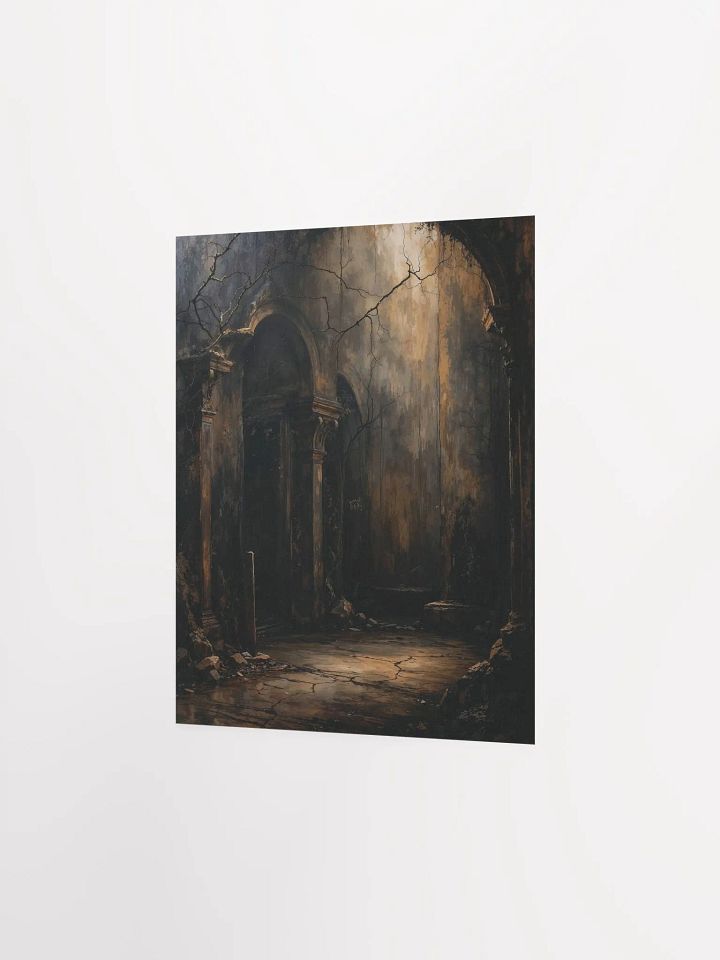 Ethereal Gothic Decay Matte Poster product image (21)