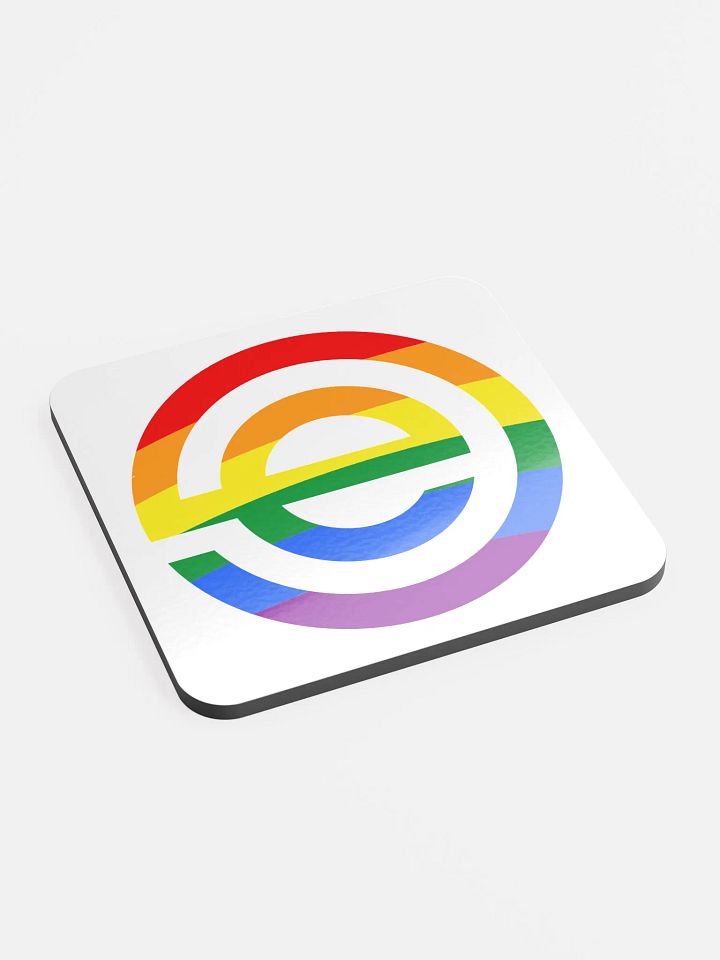 Ecamm Pride Coaster – Sip with Pride, Stream with Purpose product image (2)