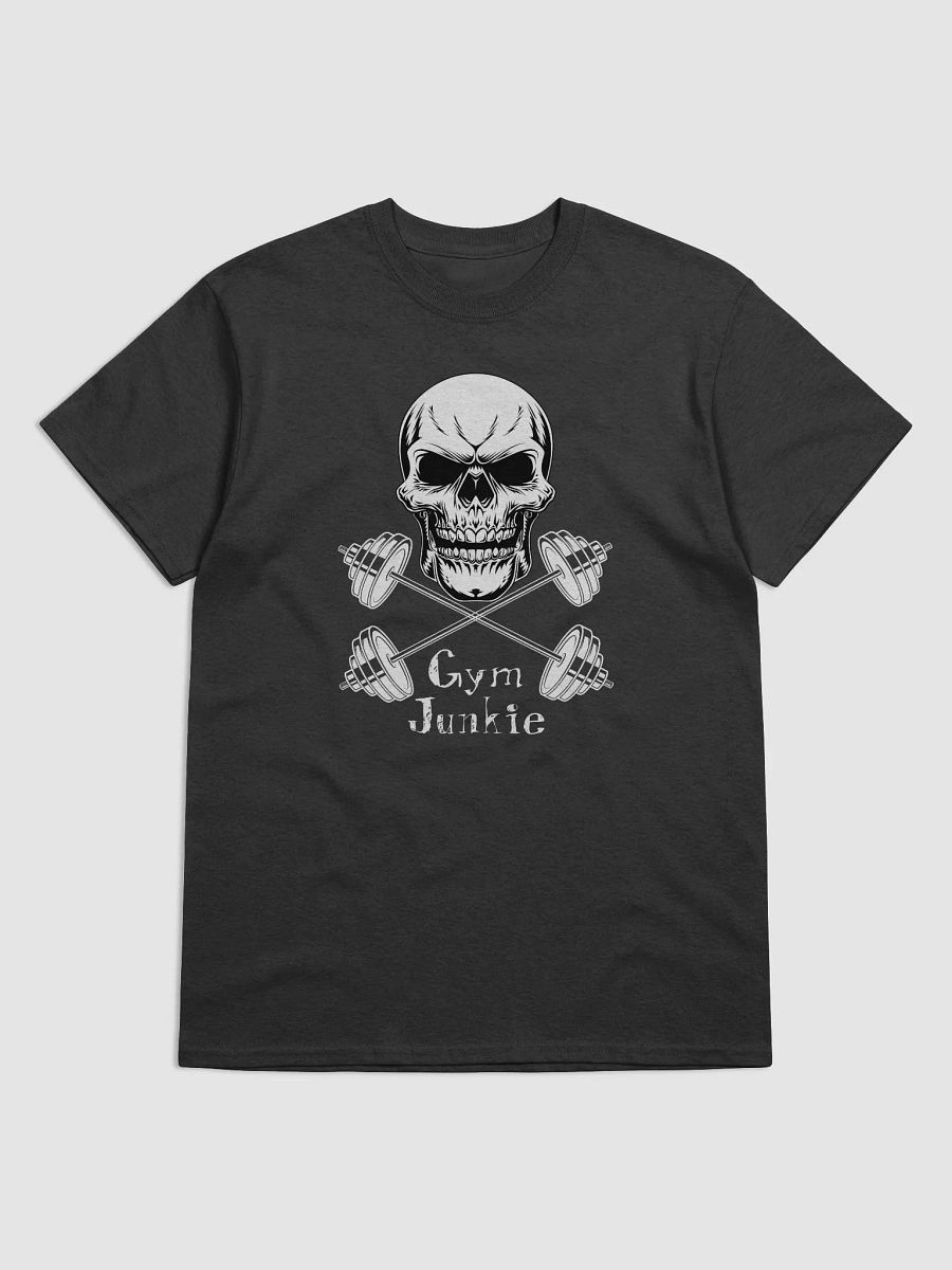 Gym Junkie Tee: Hardcore Fitness, No Limits! product image (1)