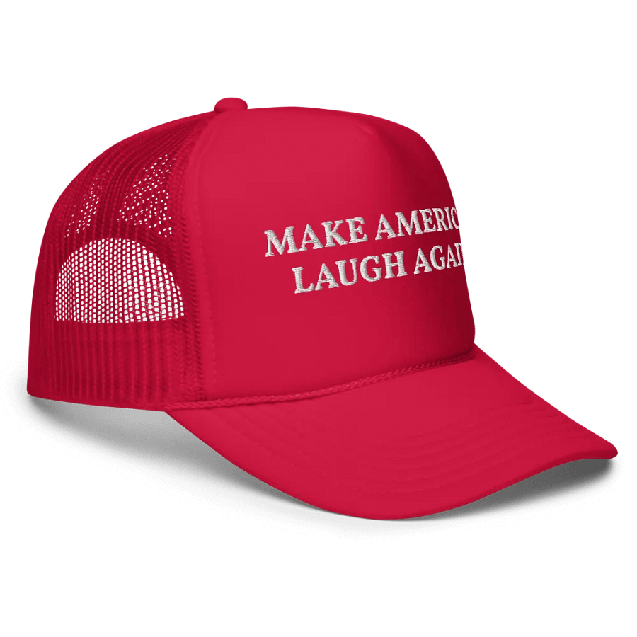 Make America Laugh Again - Embroidered Trucker Hat Cap product image (3)