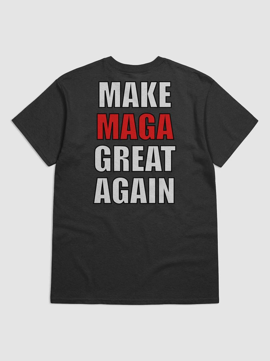 I Identify As Non Bidenary w MAGA Back T Shirt product image (2)