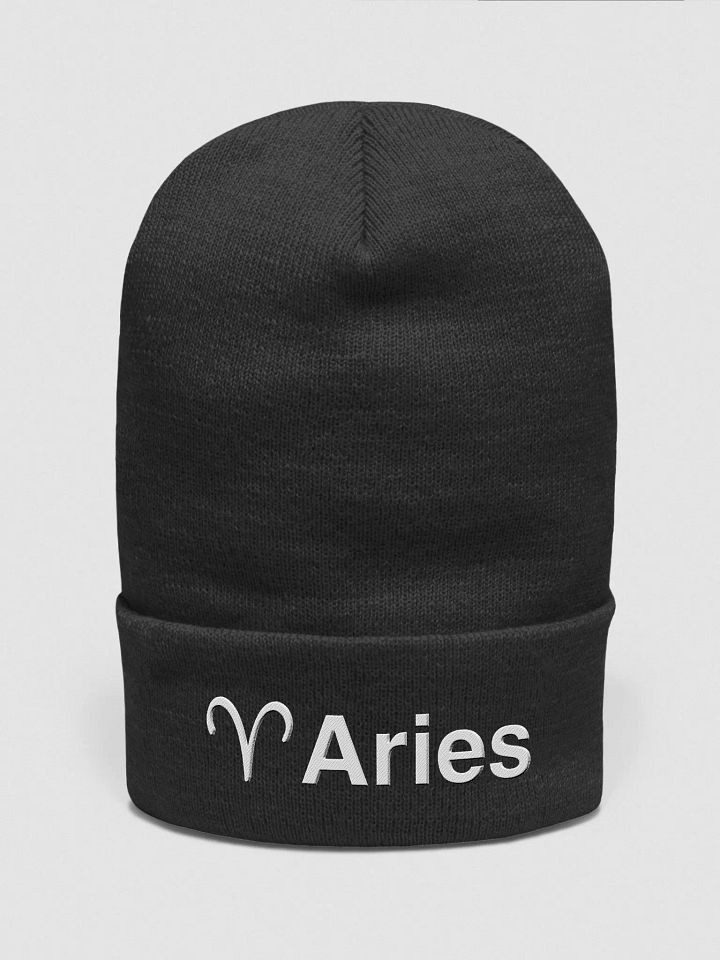 ARIES Zodiac Beanie product image (2)