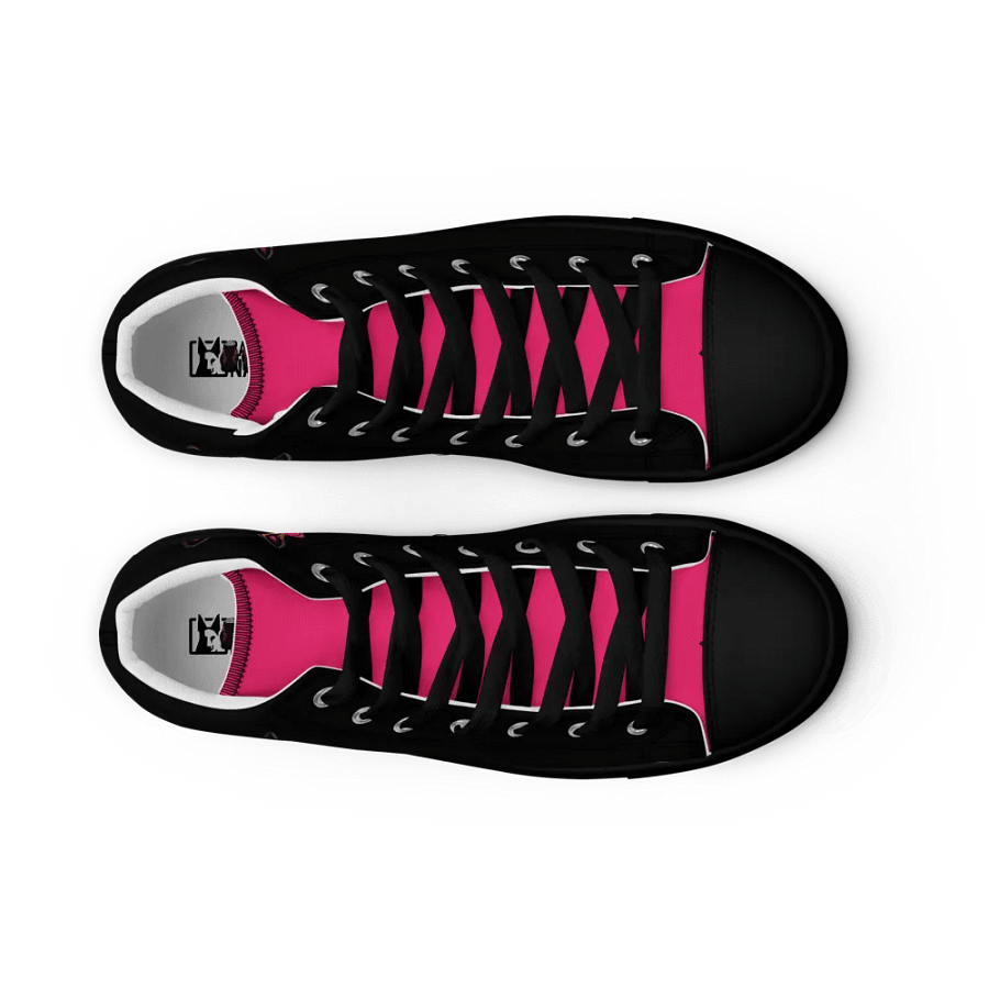 Stay Fierce Women's K9 Malinois Canvas High Tops product image (8)