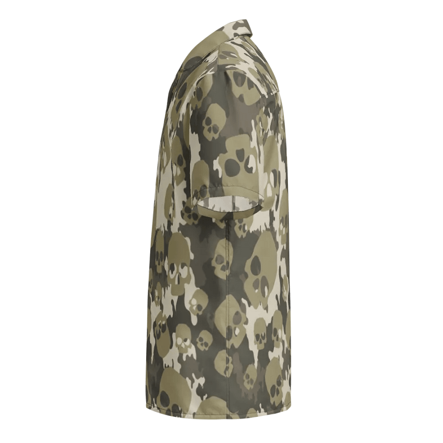 SKULL CAMO HAWAII SHIRT product image (5)