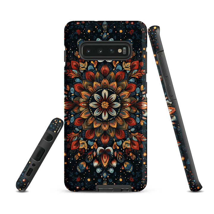 Symmetrical Floral Splendor Samsung® Tough Case product image (3)