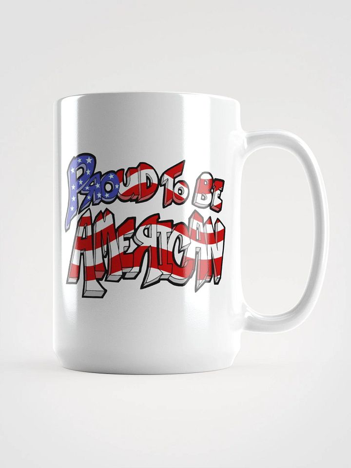 Proud American Flag Mug product image (1)