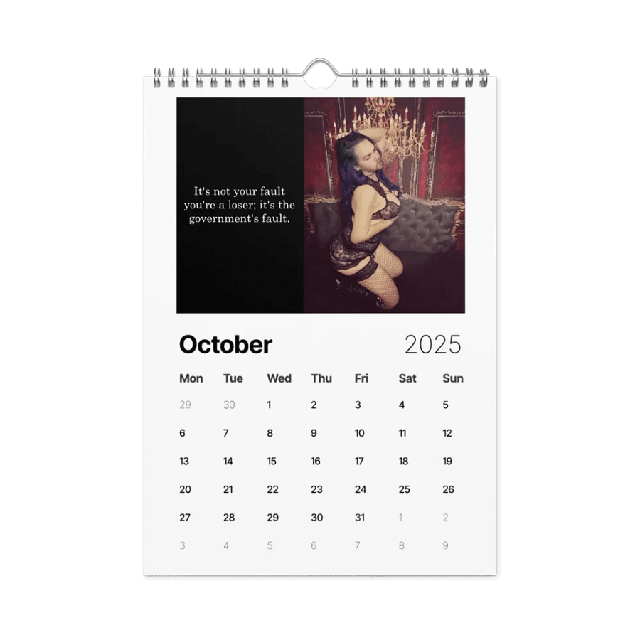 The VanceTrap Pin-Up Calendar product image (11)