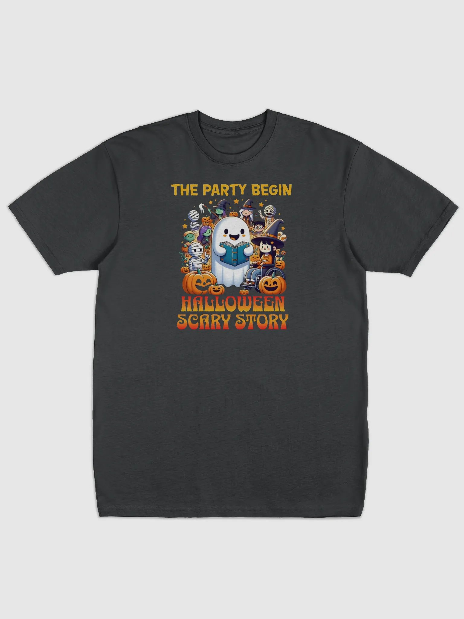Ghostly Halloween Party Tee product image (1)