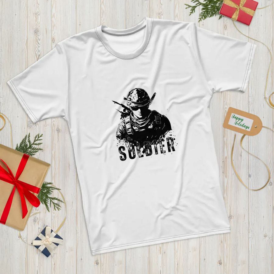 soldier print t-shirt product image (12)