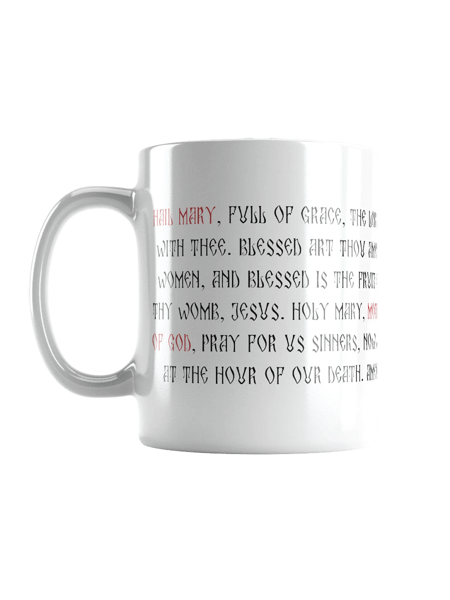 Holy Mary Full Of Grace Mug product image (6)