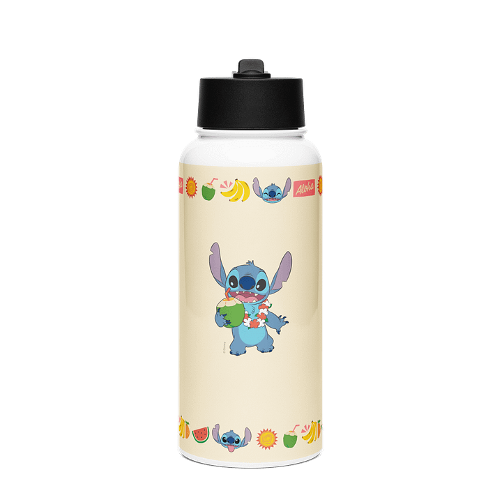 Tropical Vibes Stainless Steel Water Bottle product image (1)