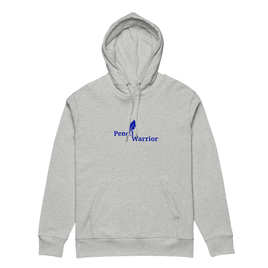 Pencil Warrior Graphic Organic Hoodie product image (5)