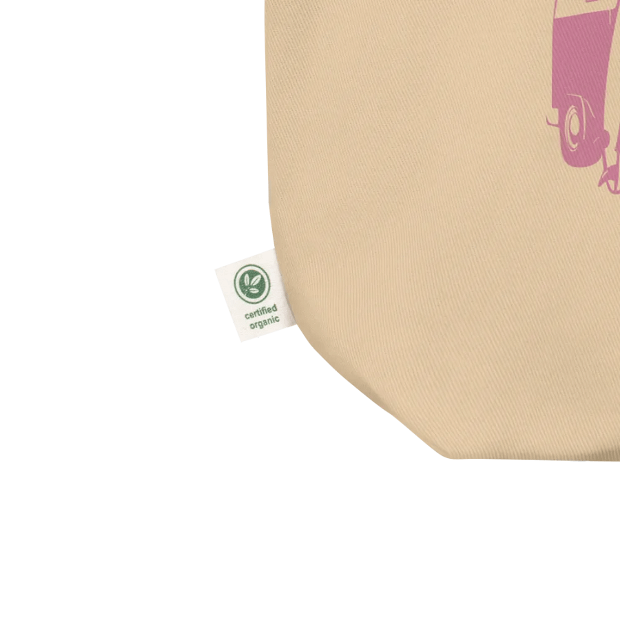 Retro Van 'Summer Vibes' Eco Tote Purple product image (6)