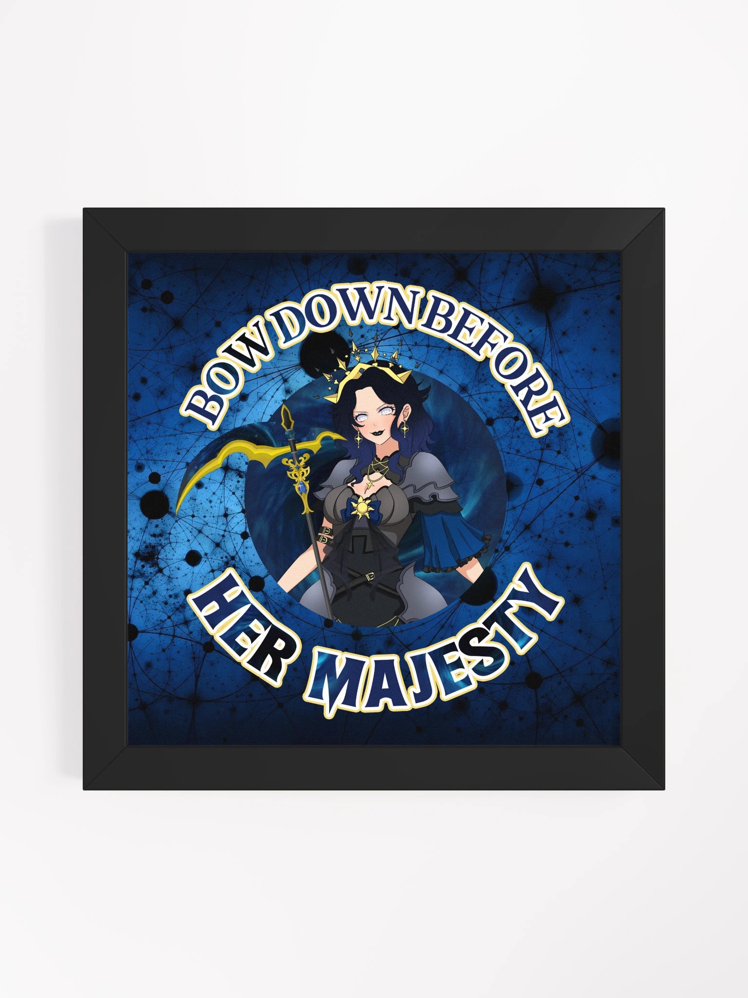 "Her Majesty" Queen Umbra Framed Matte Poster product image (2)