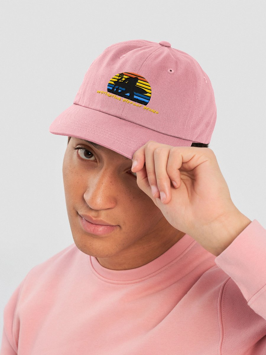 Destination Bigfoot Bronco Classic Logo Dad Hat (Pink) product image (5)