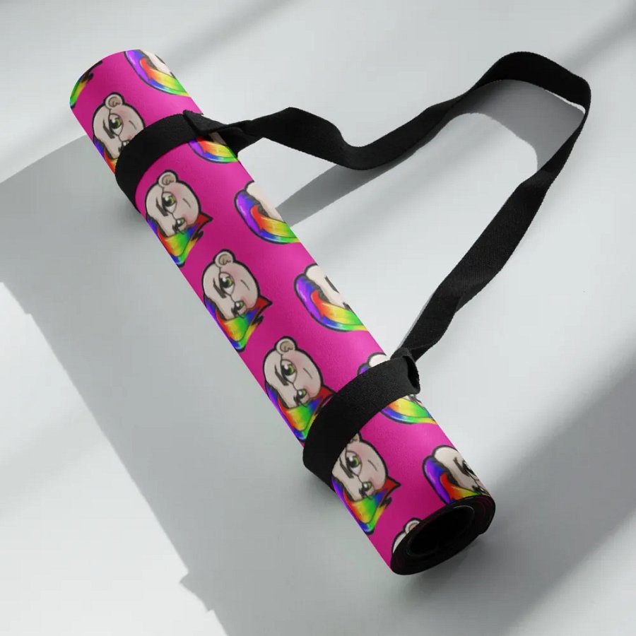 Hybrid Pride Yoga Mat (Pink) product image (7)