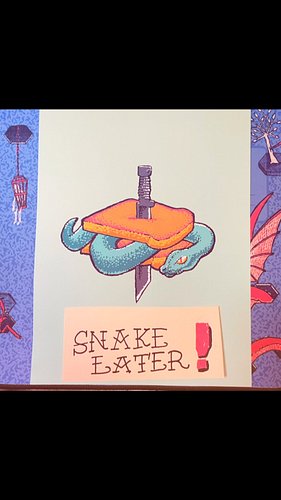 Snake Eater! I’m so excited that it’s SGDQ time again! #gameart #posca #metalgearsolid #fanart #gamesdonequick #msf #twitchst...