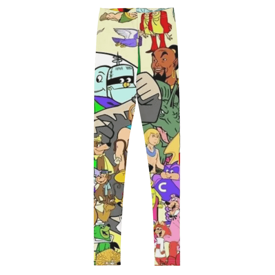 Kids Leggings – Hanna-Barbera Print for Classic & Fun Style product image (2)
