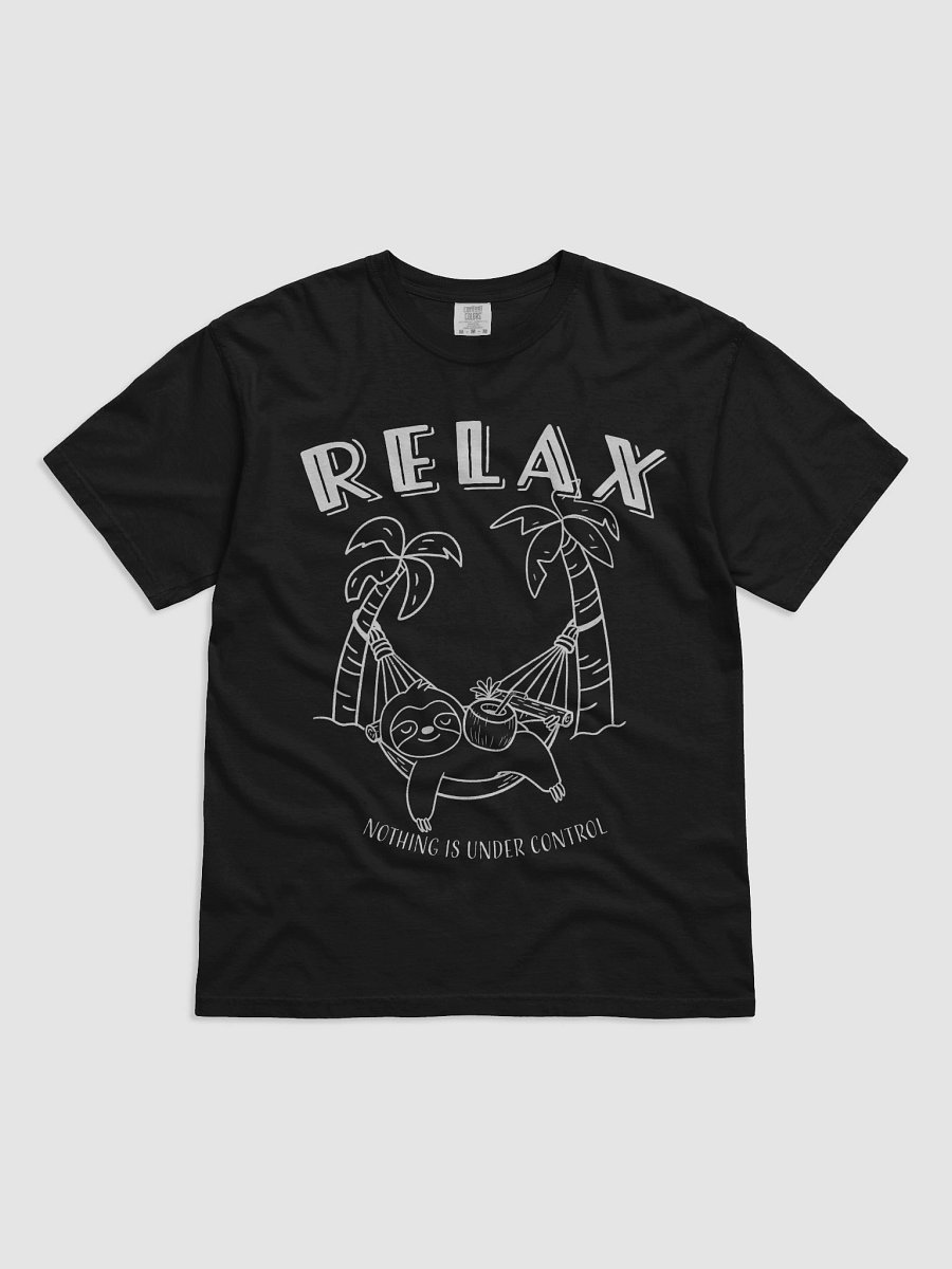 Men's Nothing is Under Control Sloth T-Shirt | Funny Relax Tee product image (2)
