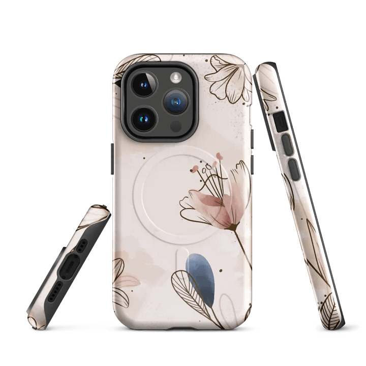 Floral Watercolor iPhone® Tough Case product image (3)