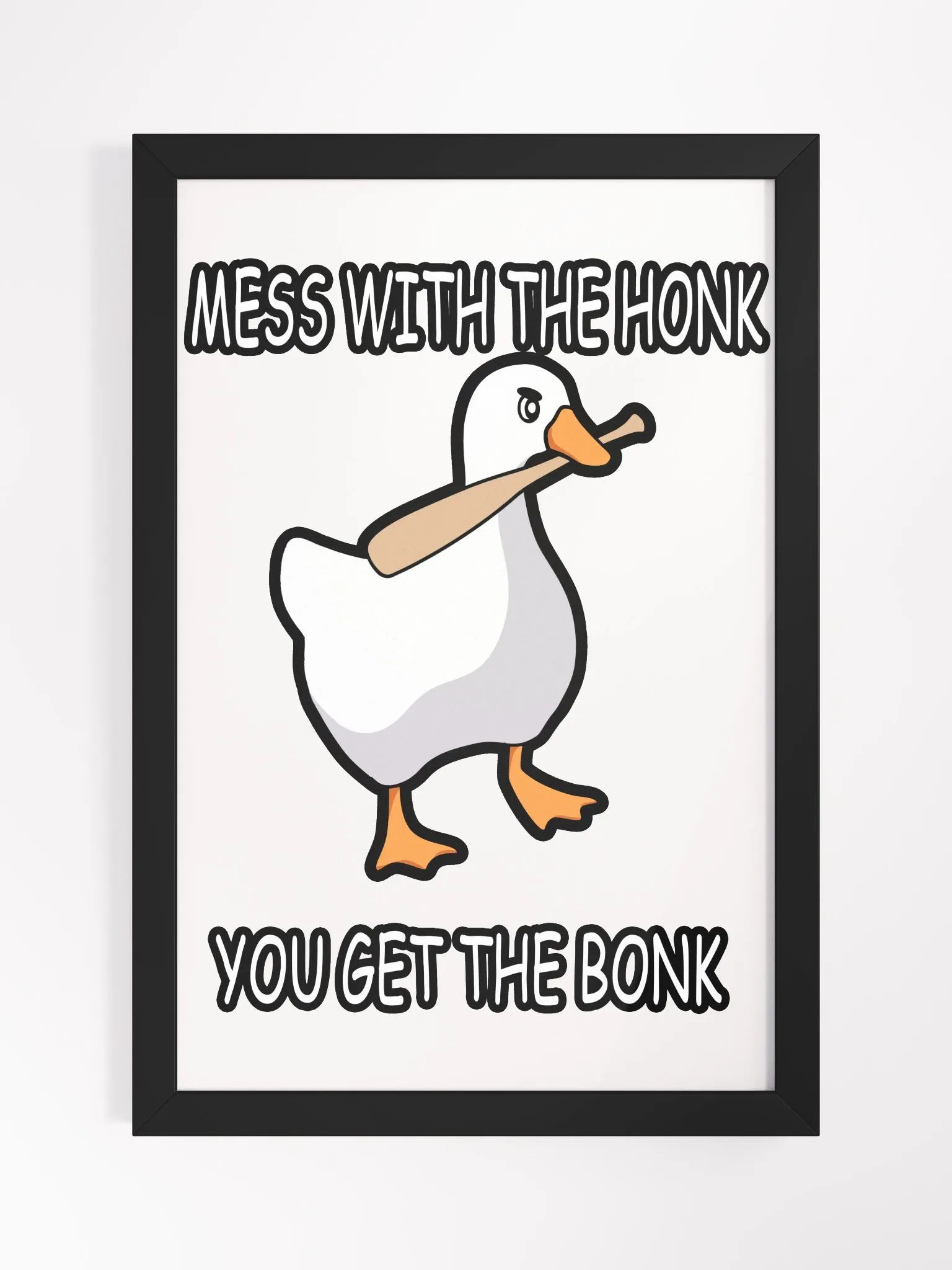 Bonk Goose Print product image (1)