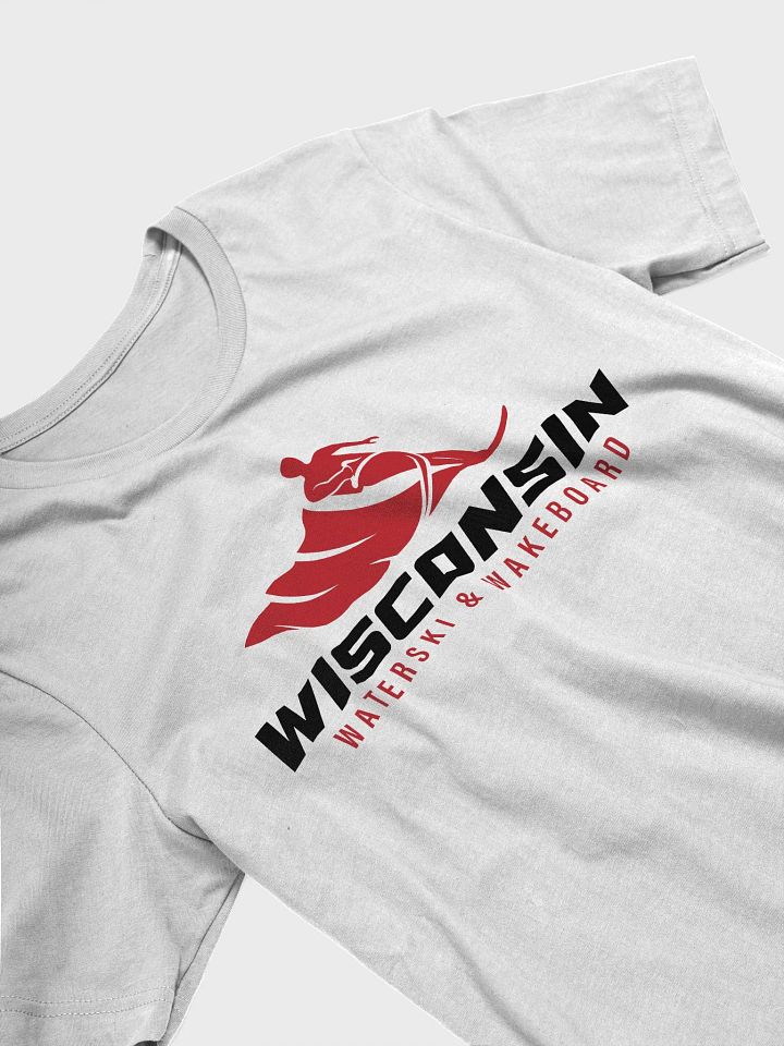 Wisconsin Waterski Team Tee (Grey) product image (2)