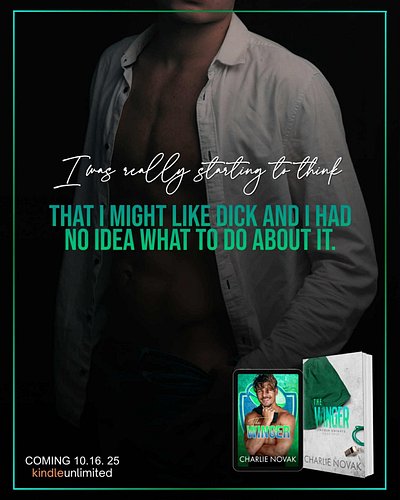 Teaser Tuesday: THE WINGER 💚

It's been a while since we did one of these, but I'm back with a fabulous teaser for The Winger...