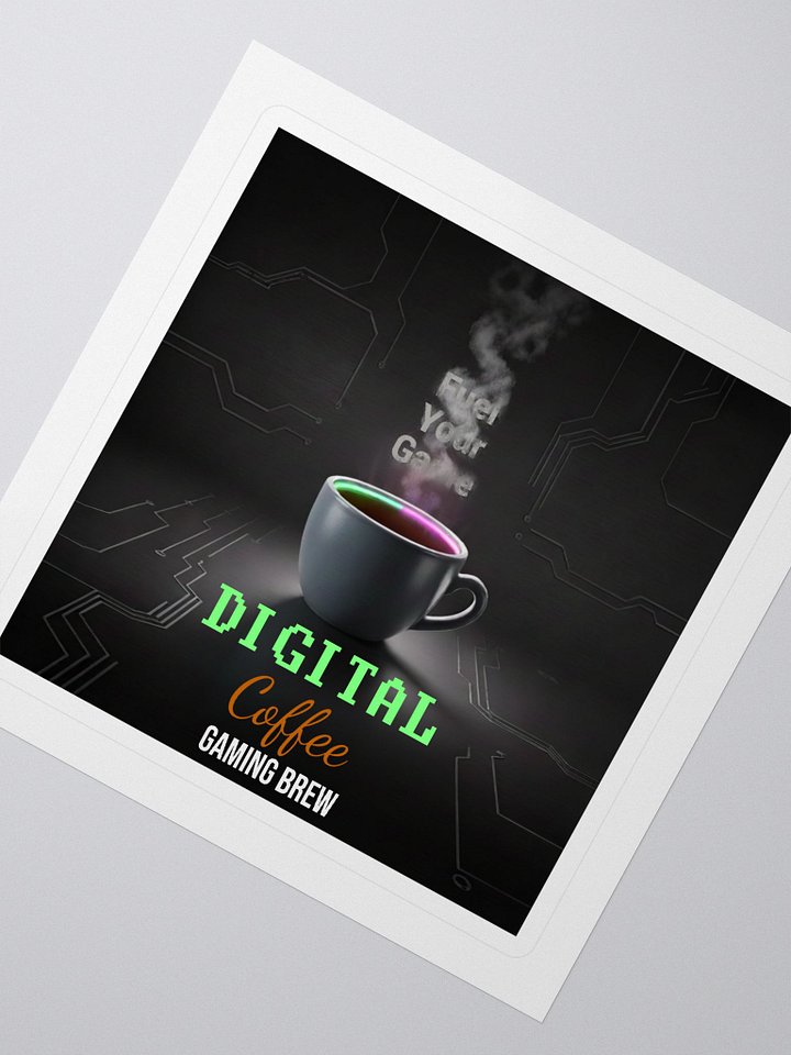 Digital Coffee Gaming Brew Stickers product image (2)