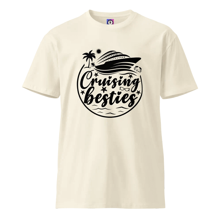 Cruising Besties Unisex Premium Light Colours T-Shirt product image (1)