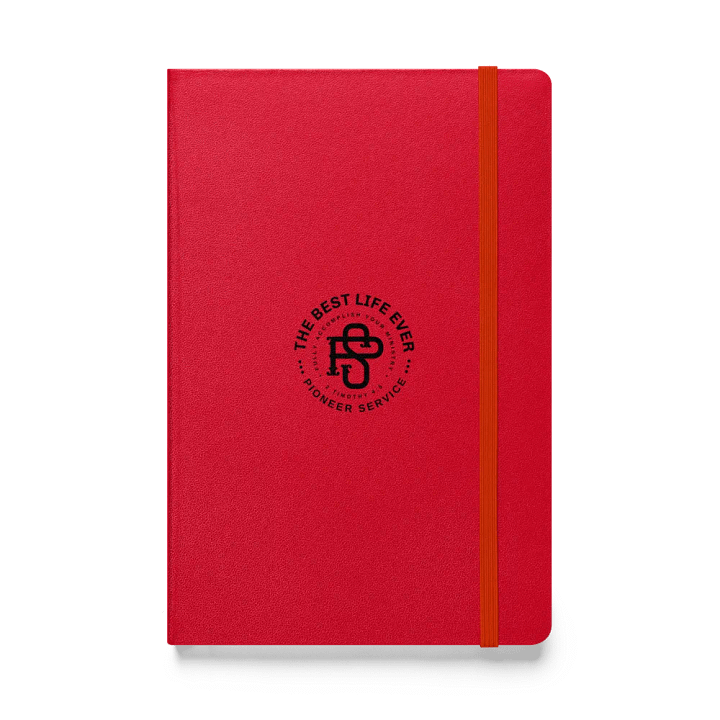 'The Best Life Ever | Pioneer Service' Hardcover Notebook product image (51)