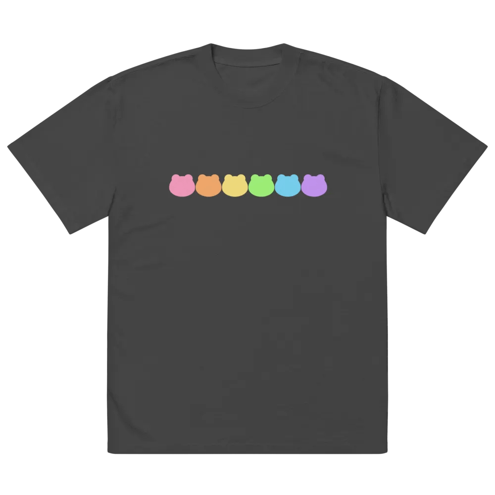 Rainbow Fronk Oversized T-Shirt product image (5)