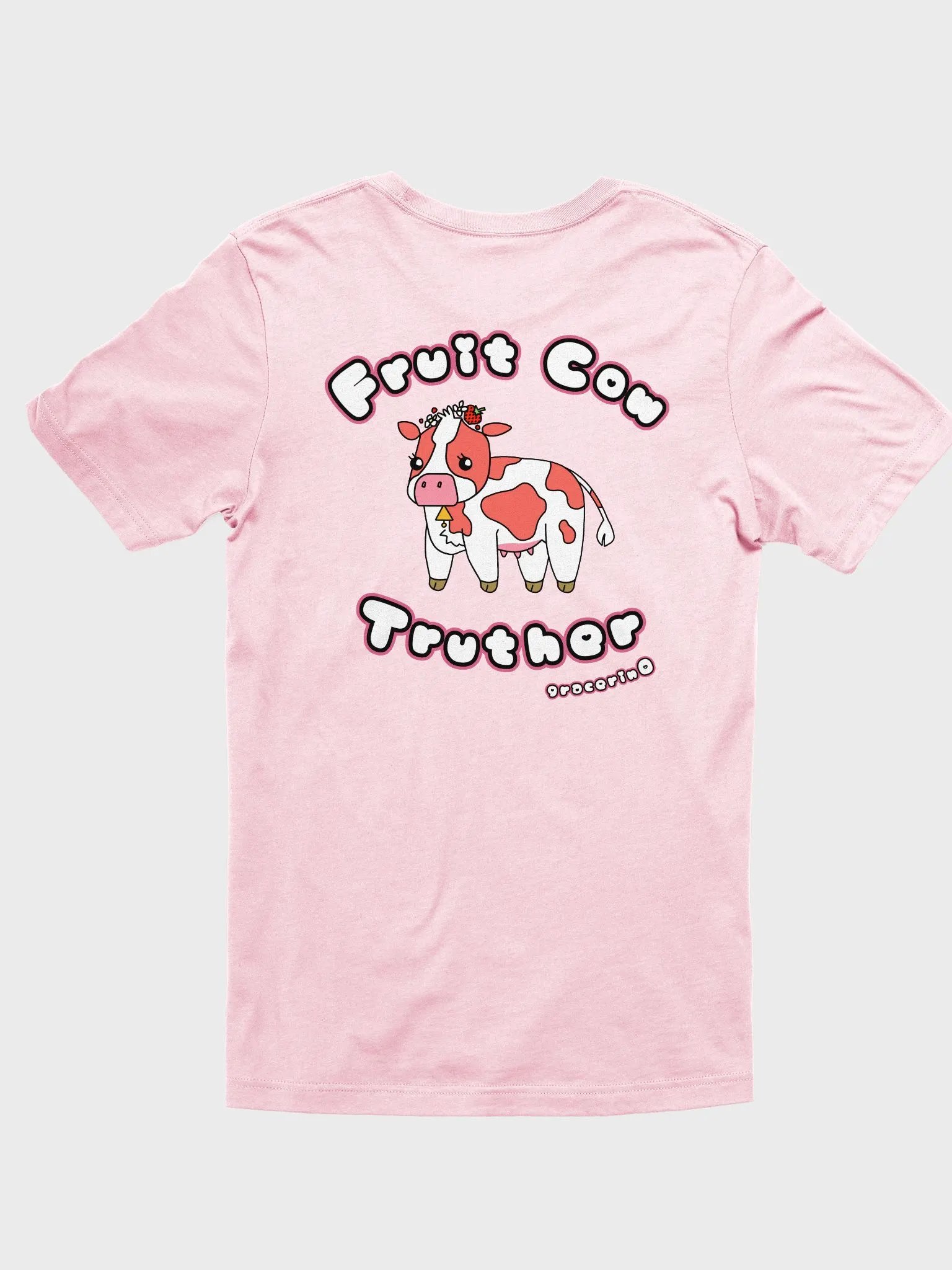 Fruit Cow Truther T-Shirt (Pink) product image (2)