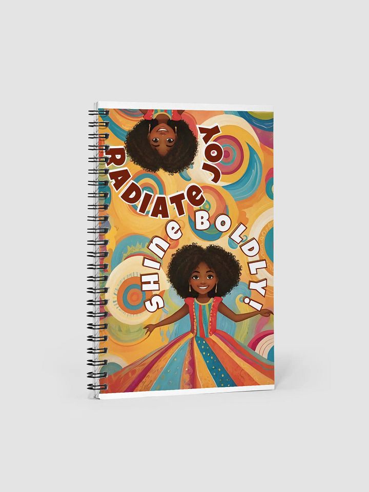 Radiate Joy, Shine Boldly Spiral Notebook product image (1)