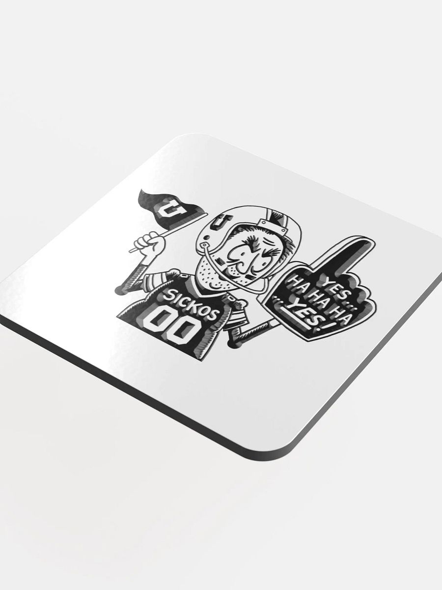 Sickos #1 Fan Glossed Cork Backed Coaster (One Item) product image (4)