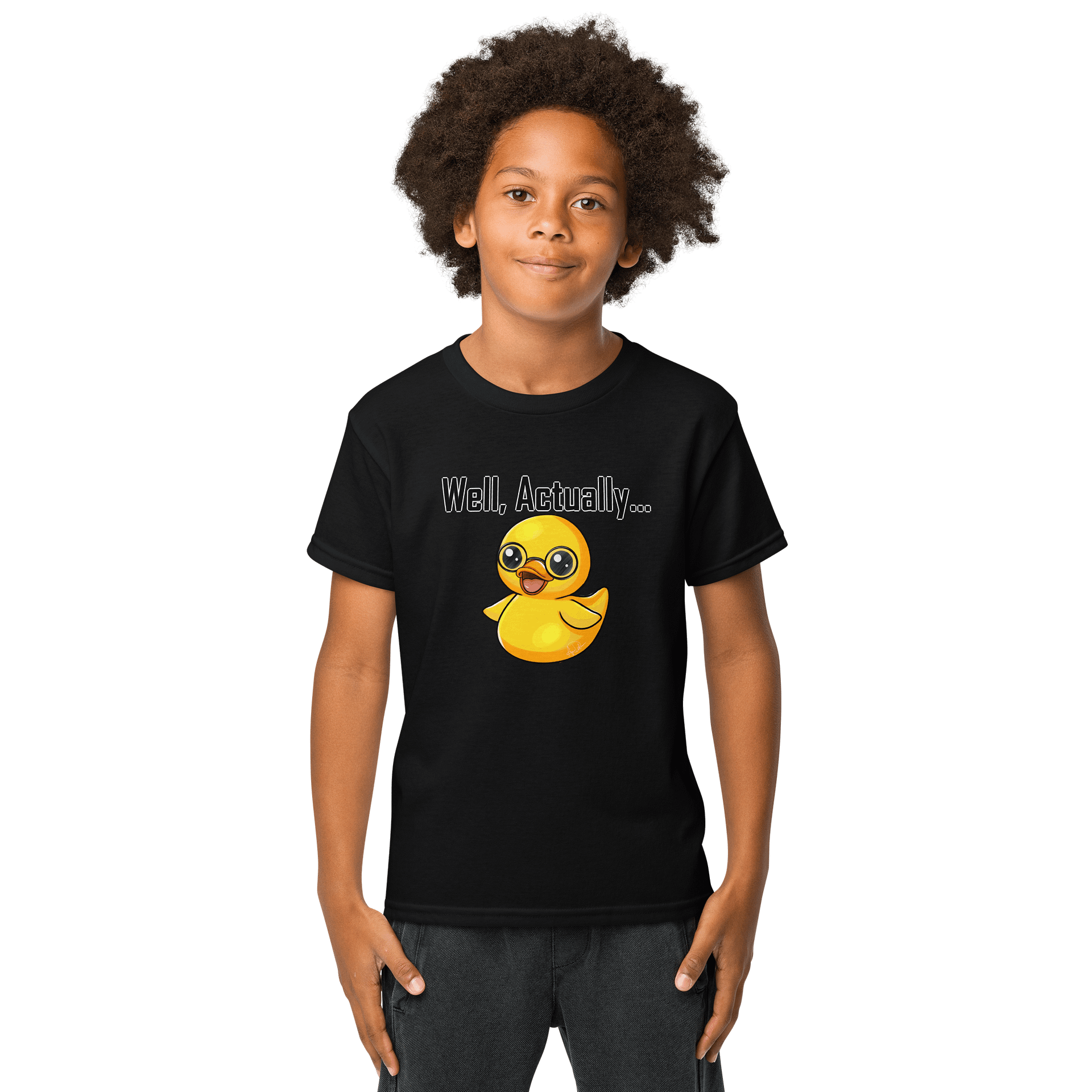 Quirky Duckling 'Well, Actually...' Youth Tee product image (1)