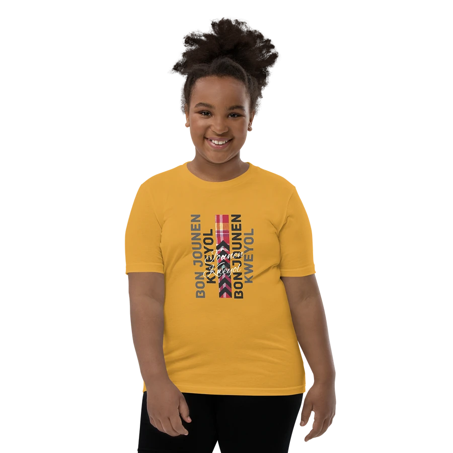 Kweyol Script Youth T-Shirt product image (38)