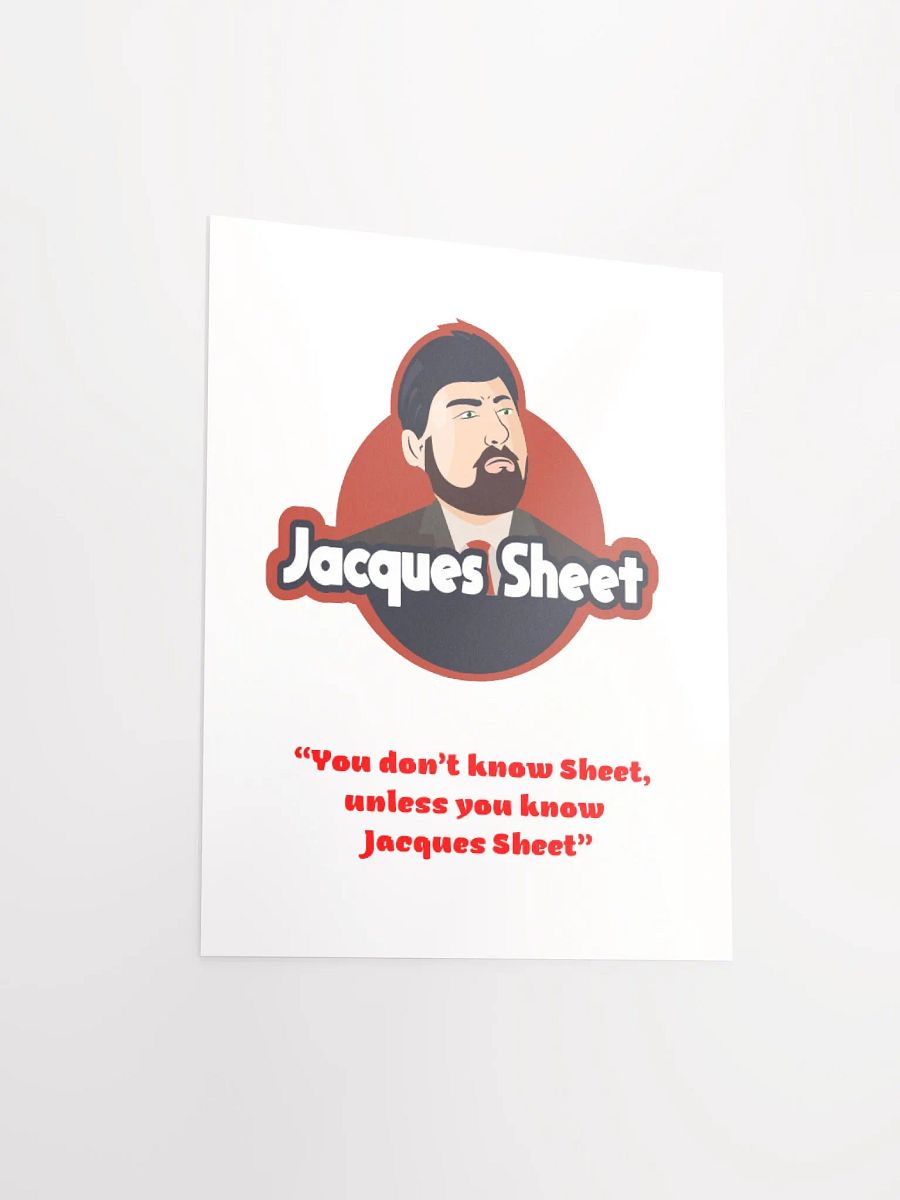 Jacques Sheet Poster product image (3)