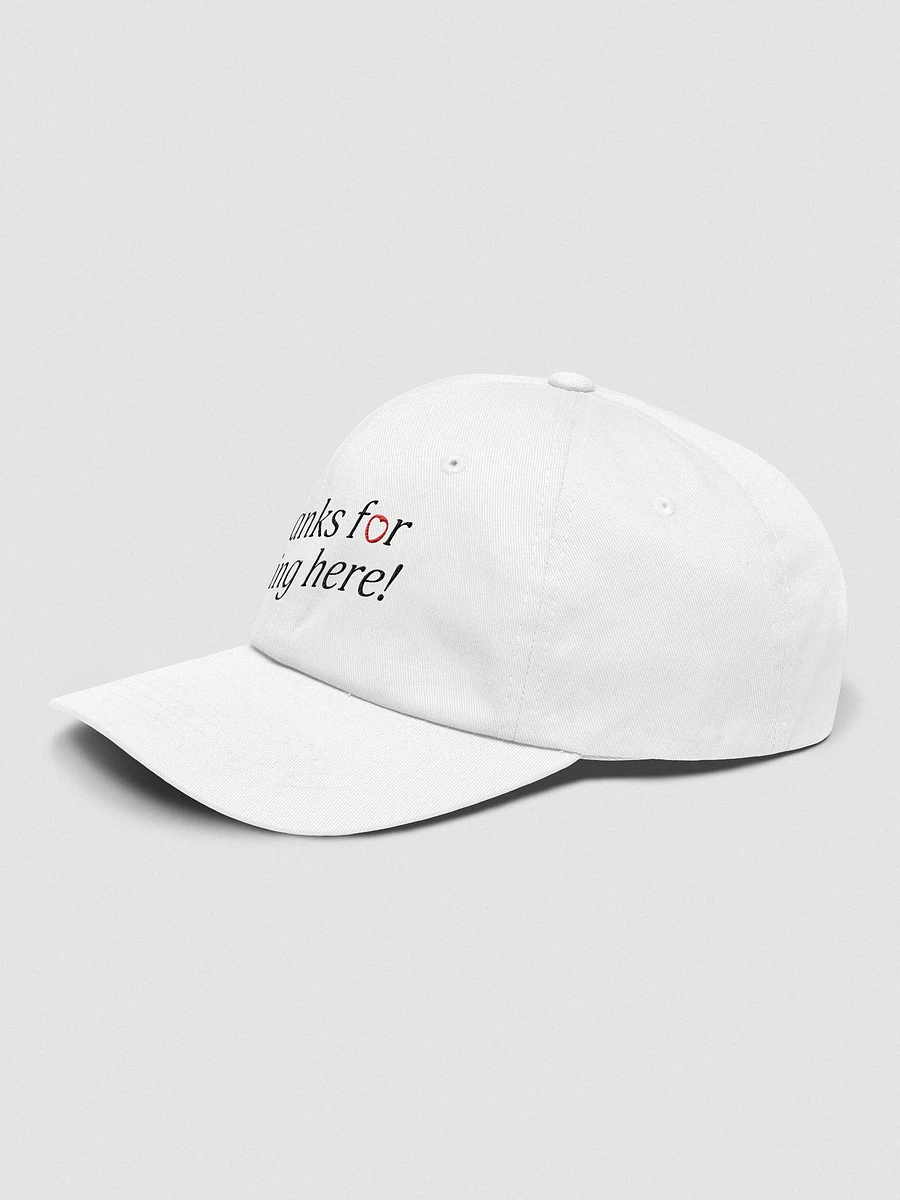 thanks for being here! Hat (Red) product image (13)