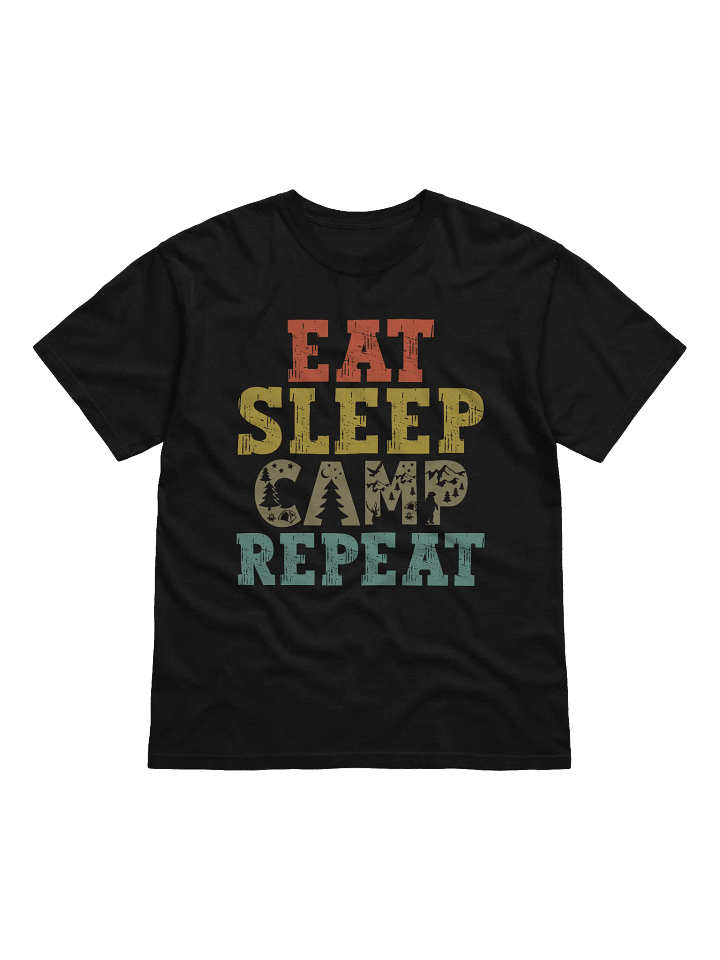 Camp Vibes Heavyweight Unisex Heavyweight T-Shirt product image (1)