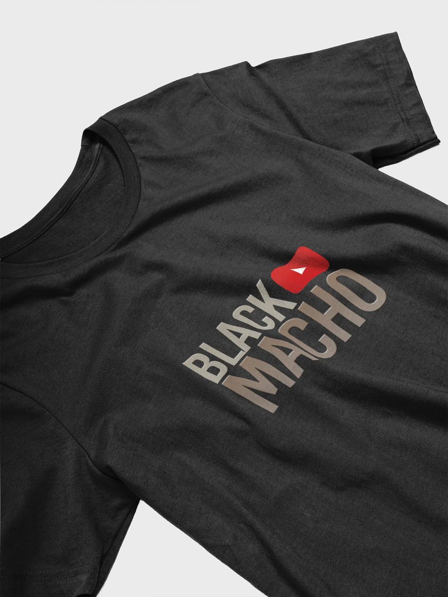 Black Macho YouTube Tee product image (3)