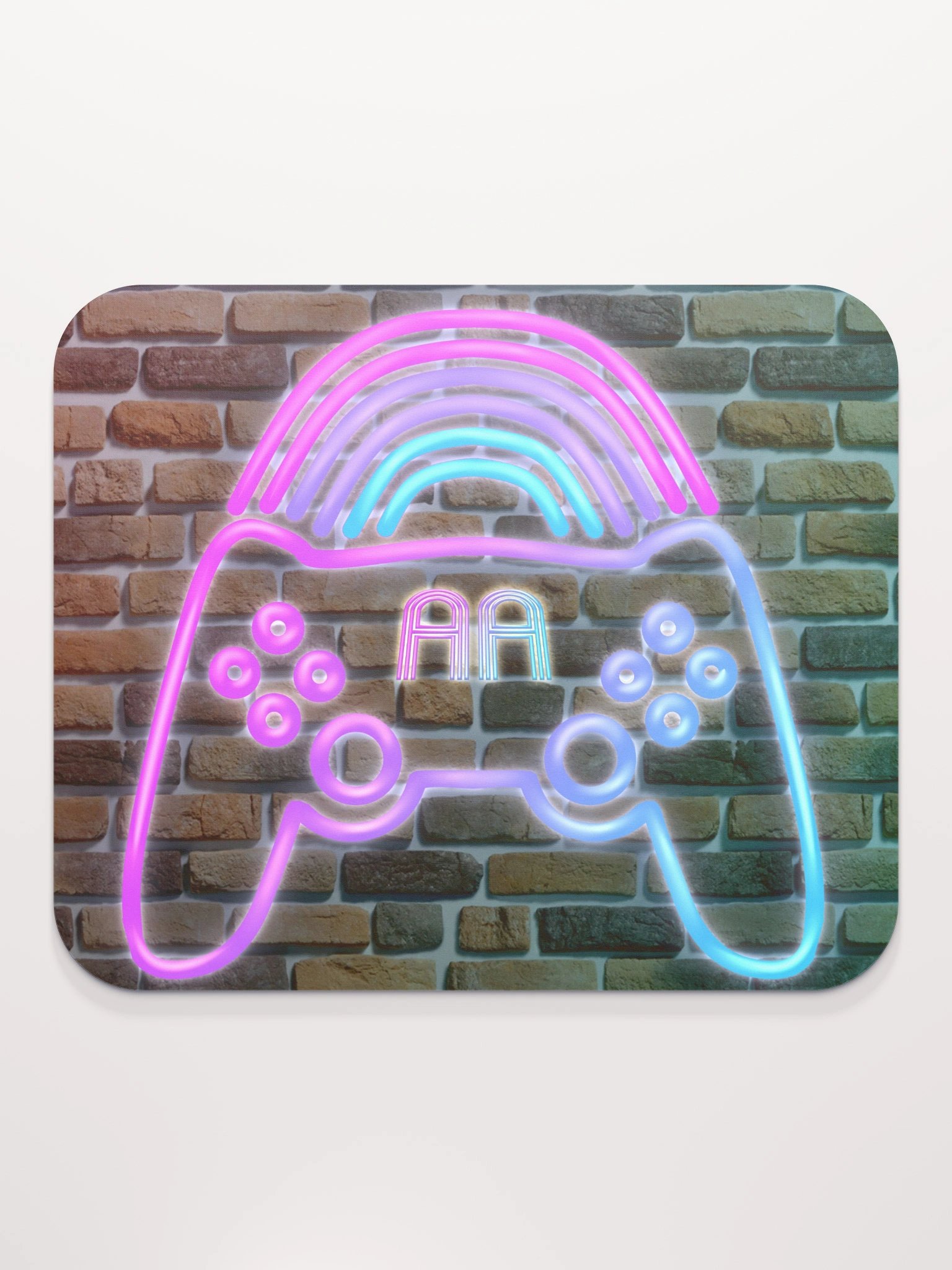 Arcade Neon Controller Mouse Pad product image (2)