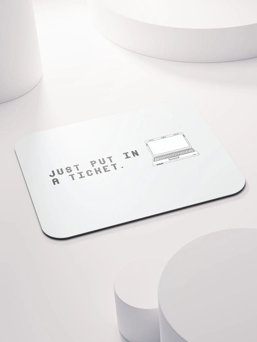 Ticket Mouse Pad product image (4)