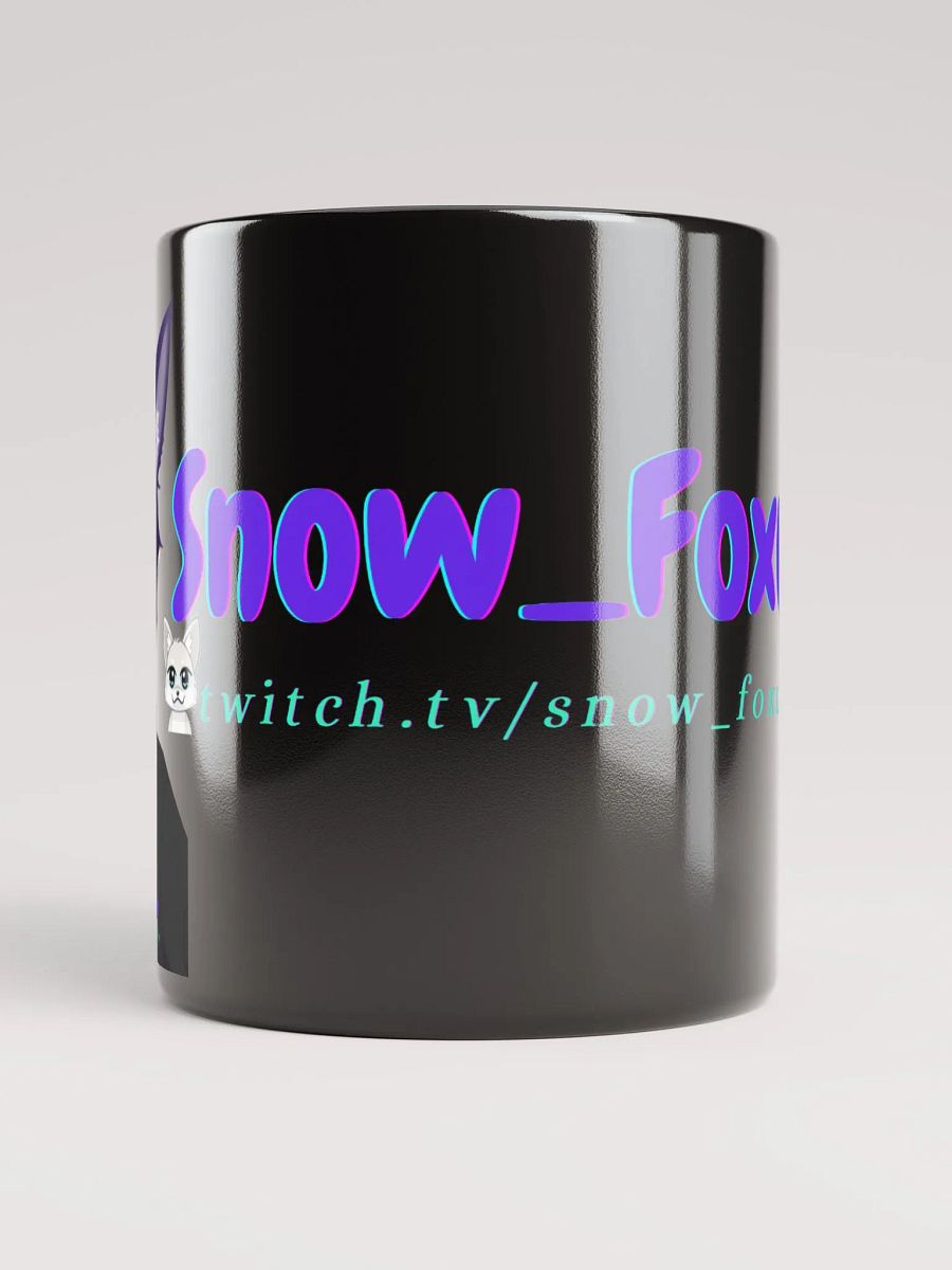 Snow_Foxu Avatar Glossy Black Mug product image (3)