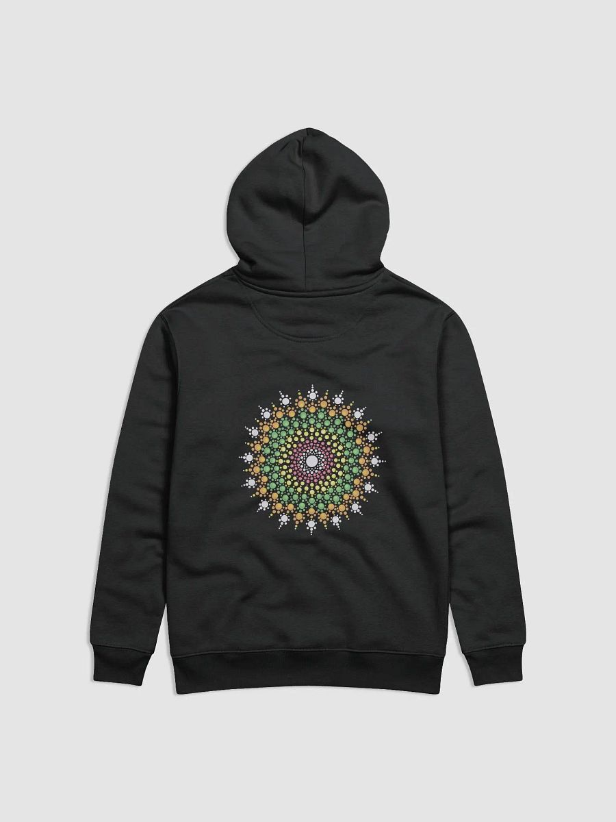 Pastel Dot Mandala Unisex Eco Hoodie product image (2)